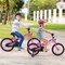 16/18 Inch LED Lighted Kids Bike with Training Wheels & Headlight